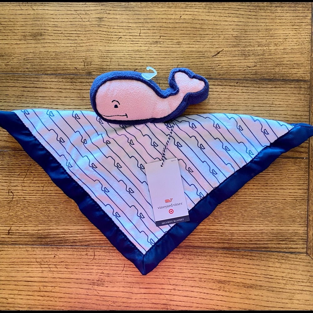 NWT Vineyard Vines with Target Whale Security Blanket